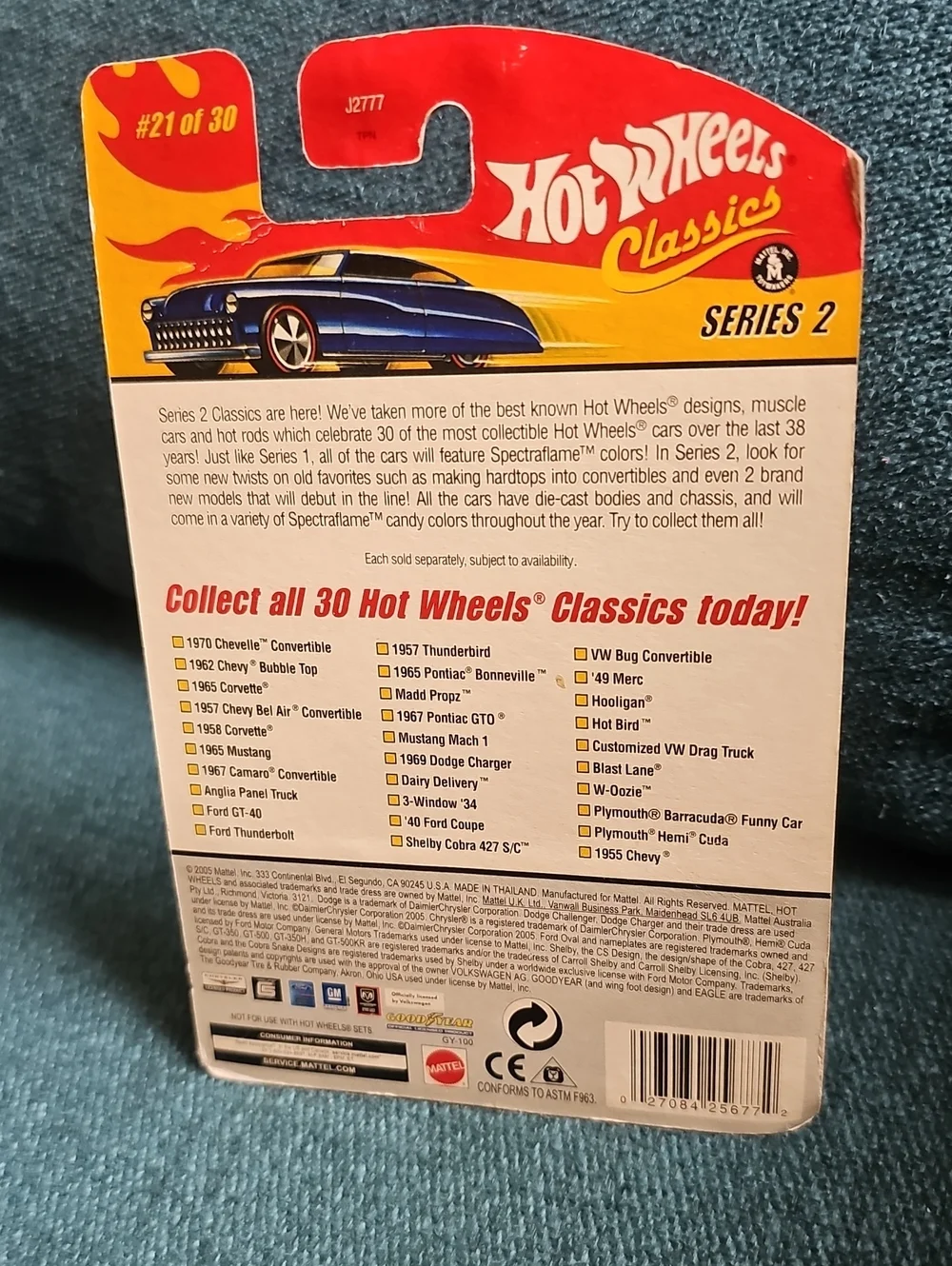 Hot Wheels Classics Volkswagen VW Bug Convertible #21 of 30
